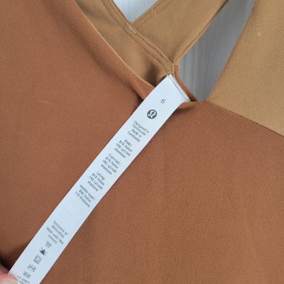 Lululemon Nulu Asymetrical Bodysuit OOS - Picture 7 of 9